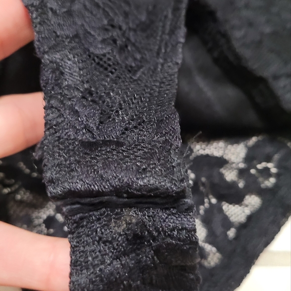 Faded Rose Black Lace Bodysuit ♥️ Medium - Picture 9 of 13